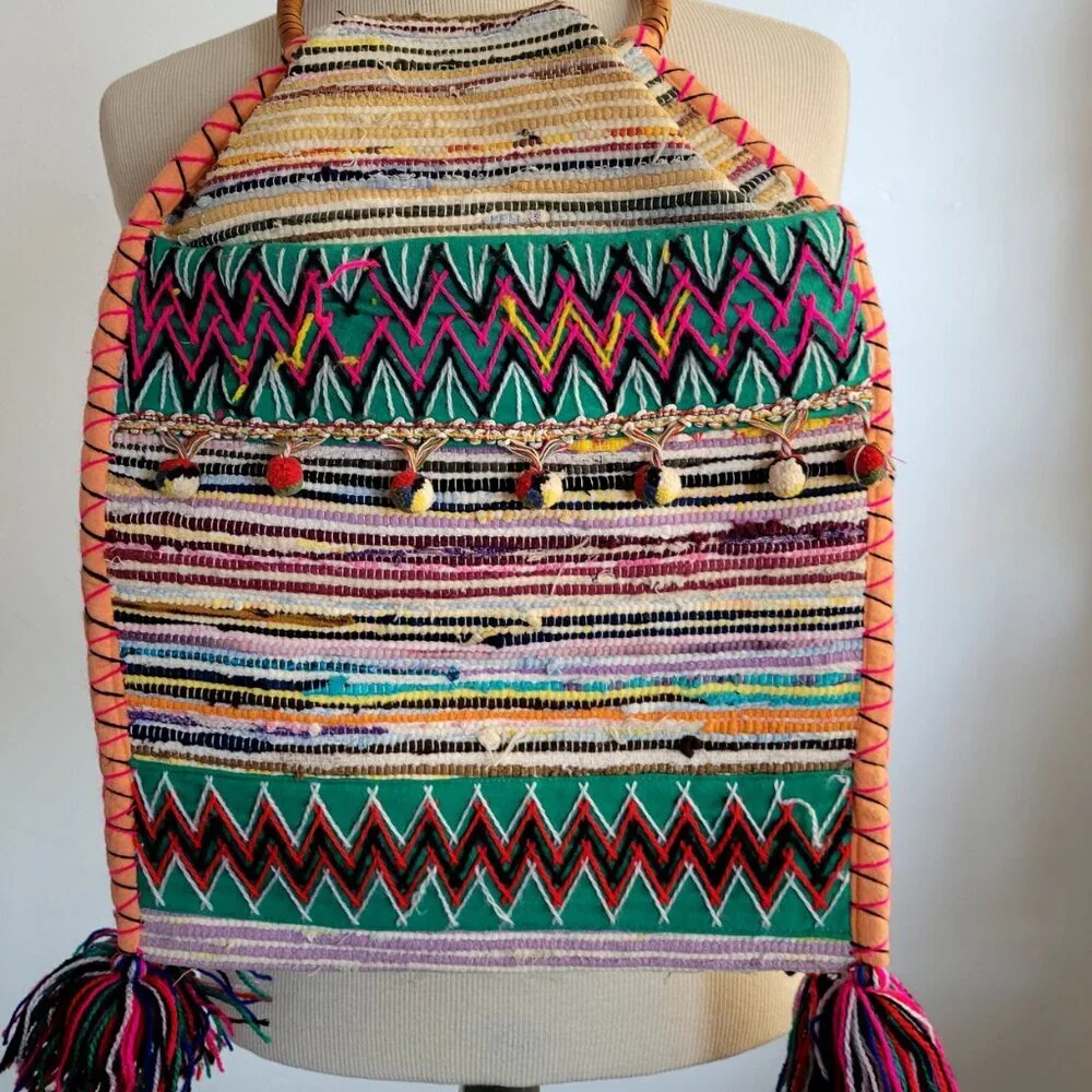India Banjara Handcrafted Woven Boho Handbag